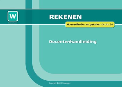 1A - Docentenhandleiding Hoeveelheden & getallen 13 t/m 20