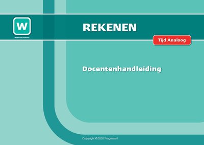 1A - Docentenhandleiding Tijd Analoog