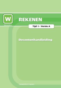 1P - Tijd 1 - Toets A - Docentenhandleiding