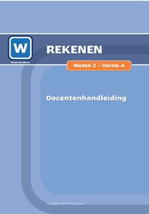 1F - Meten 2 - Toets A - Docentenhandleiding