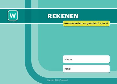 1A - Lesmateriaal Hoeveelheden & getallen 7 t/m 12