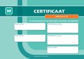 1A - Geld t/m 20 - Certificaat